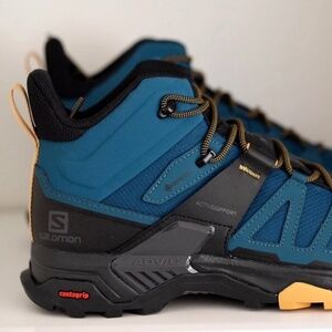 Salomon X Ultra 4 Mid GTX Gore-Tex Hiking Boots Waterproof Legion/Black/Leaf Men